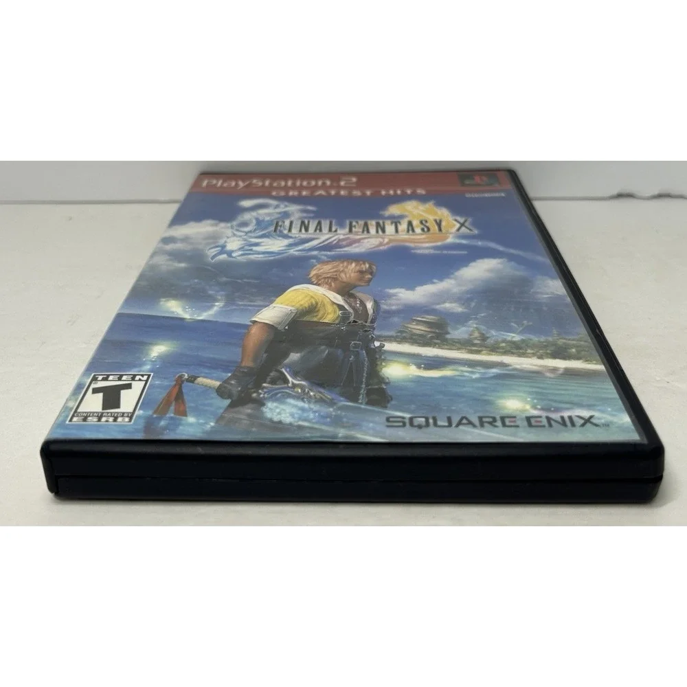 Final Fantasy X‎ PlayStation 2 2001 Complete With Manual CIB 2001 Greatest Hits